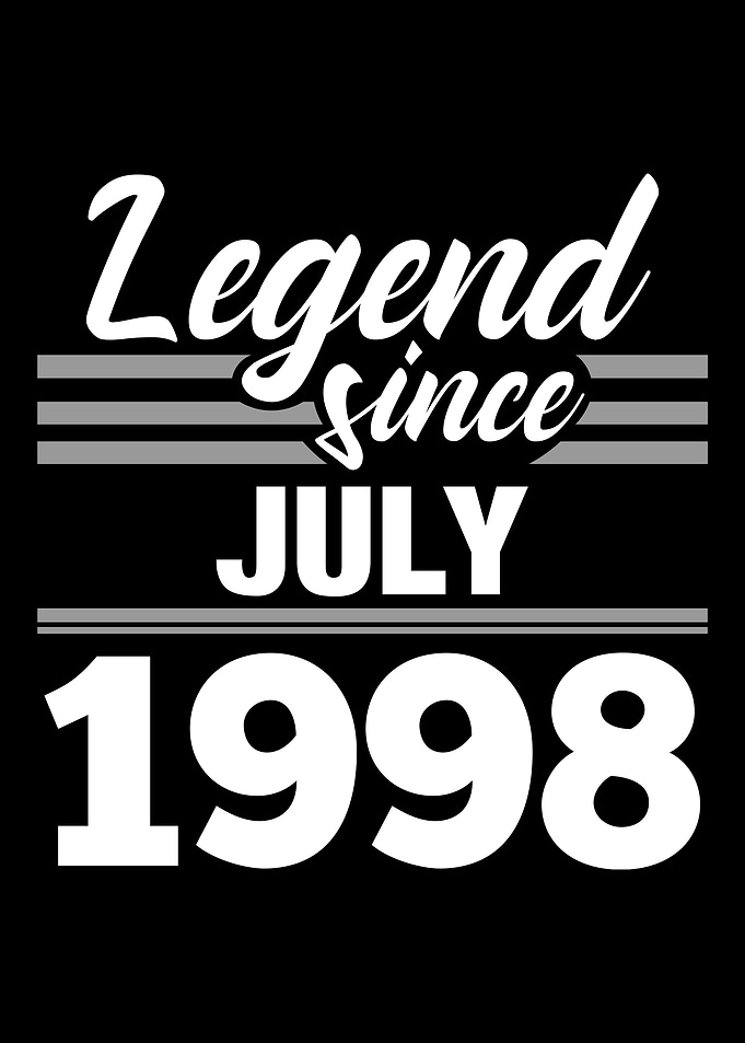 Legend Since July 1998