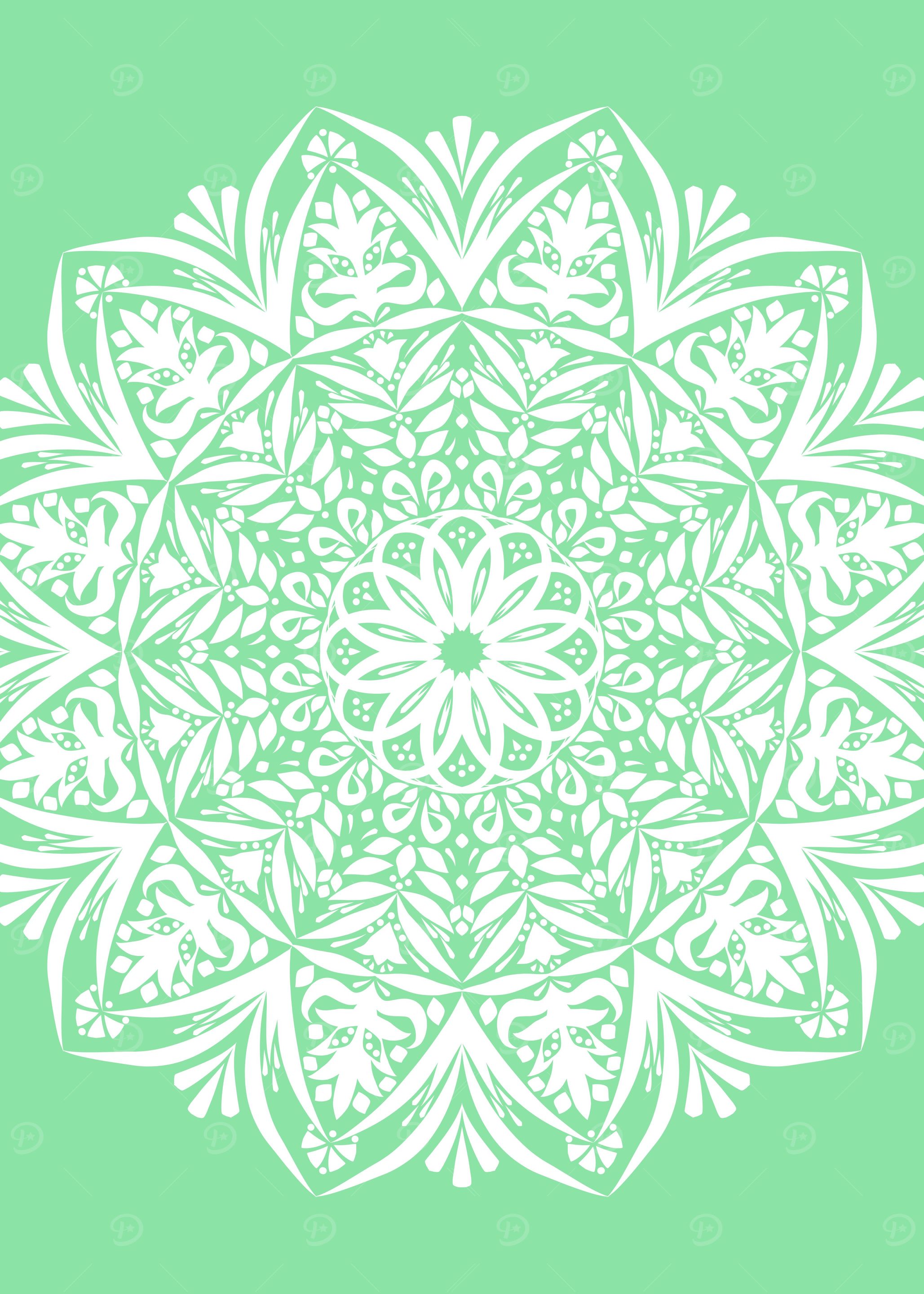 Seafoam Mandala