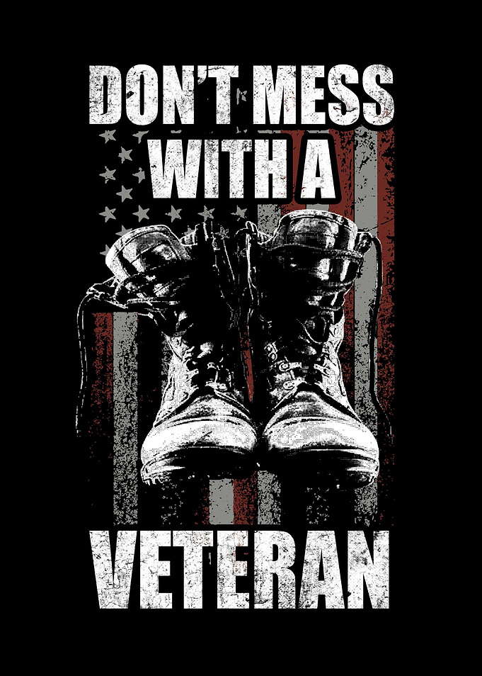 Dont mess with a Veteran