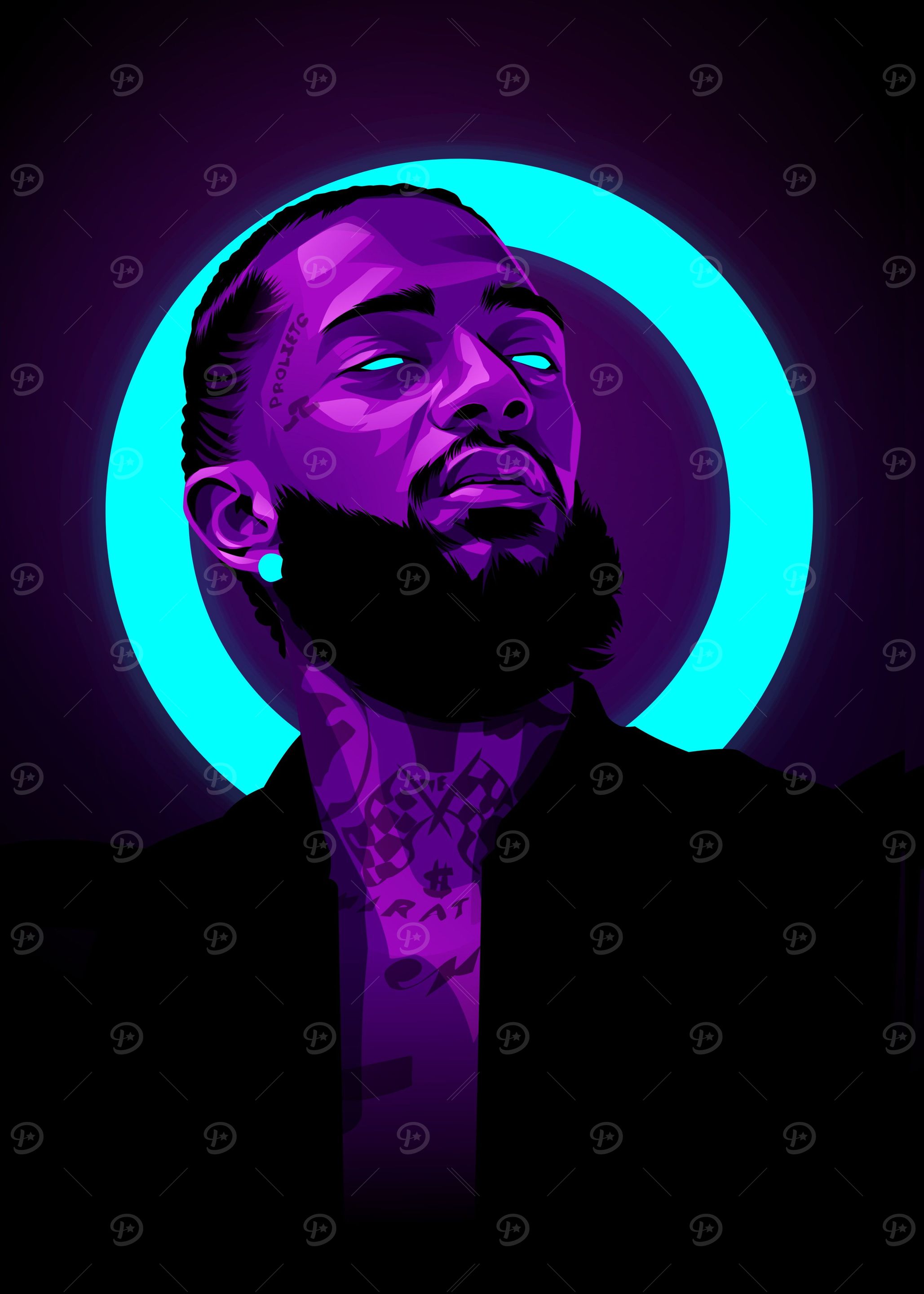 Nipsey Hussle Neon