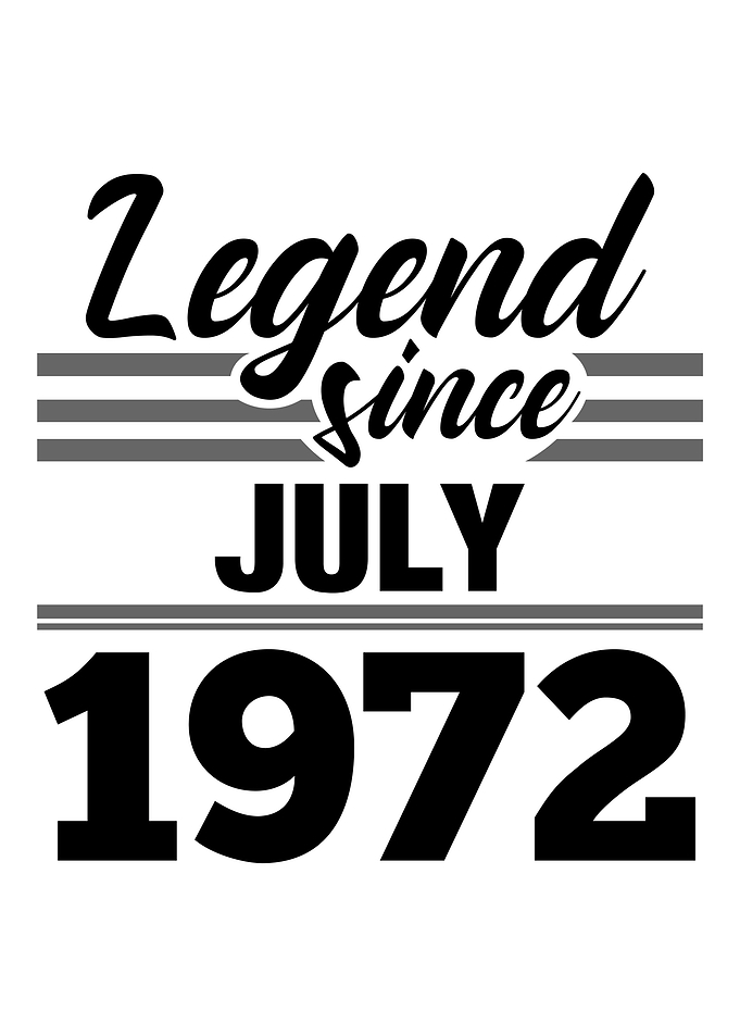 Legend Since July 1972