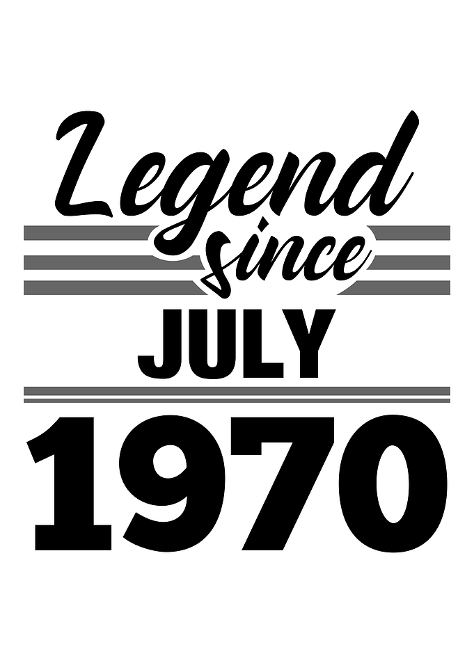 Legend Since July 1970