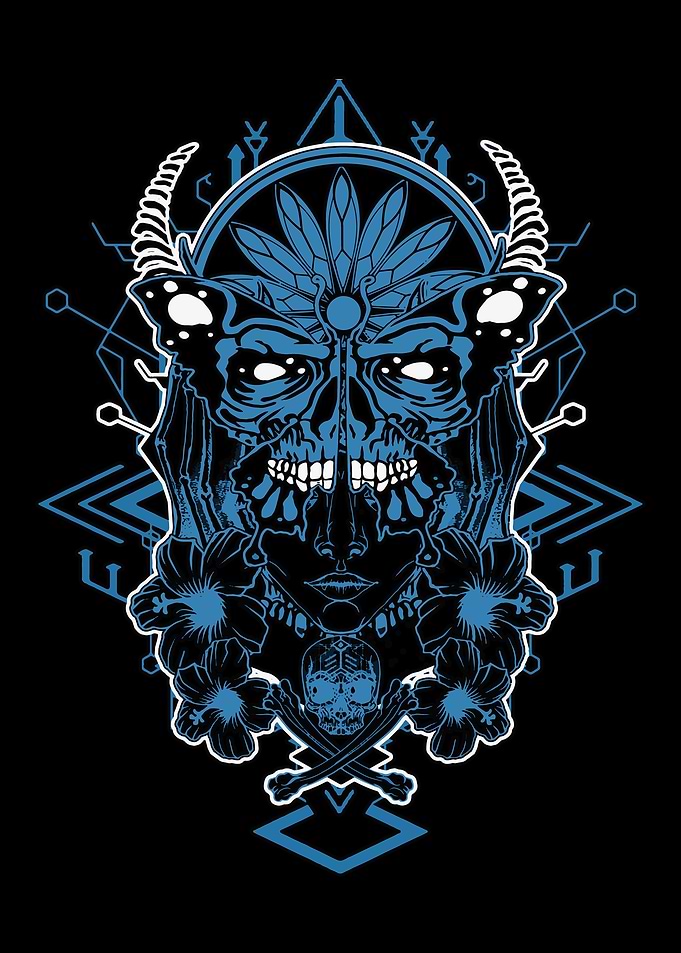 Blue Tribe Girl