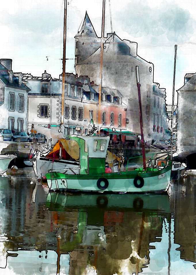 Slow Taxi Down The Harbor