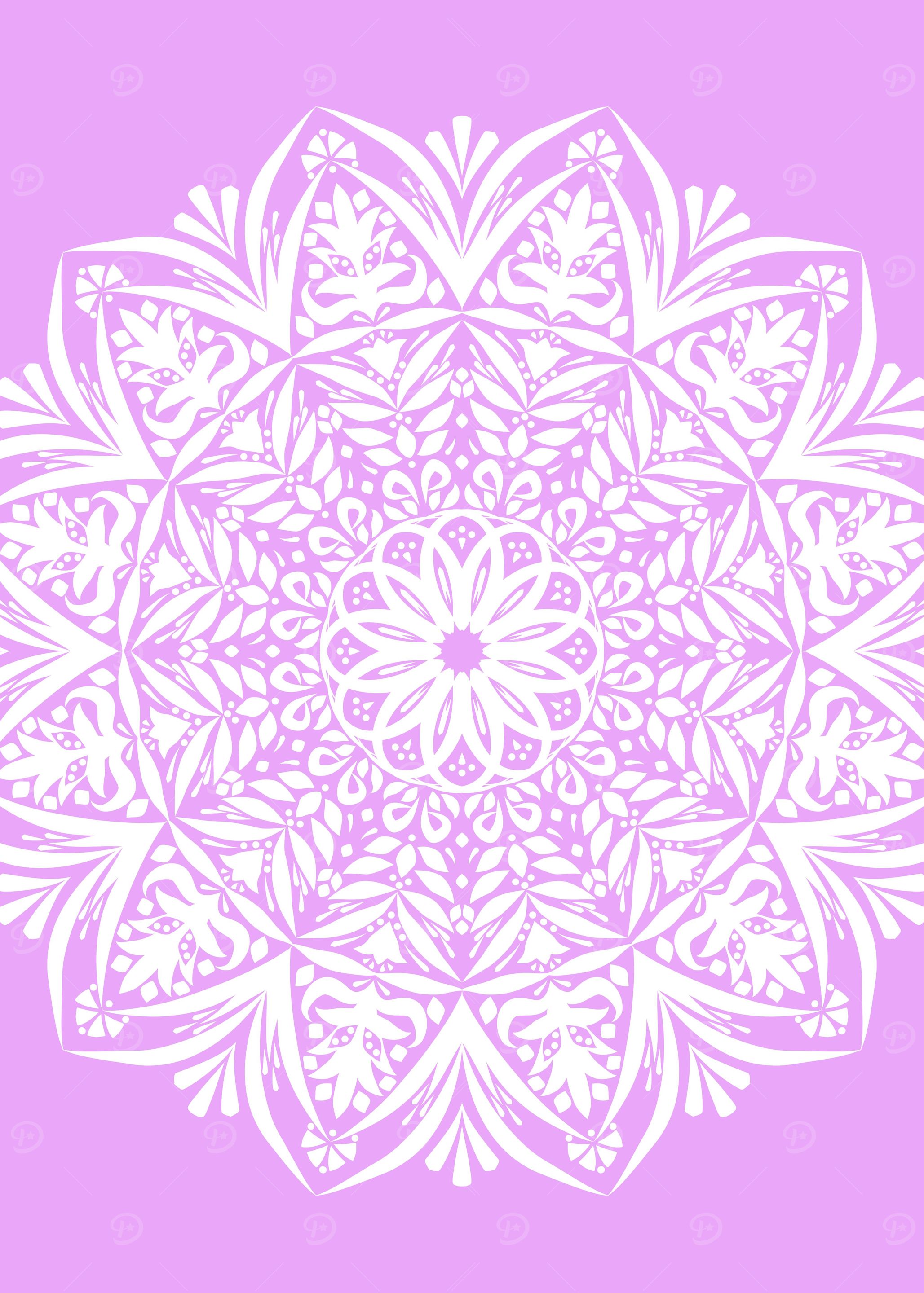 Lavender Mandala