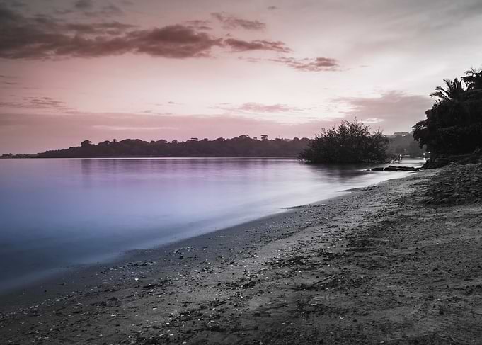 Sunset on Lake Victoria