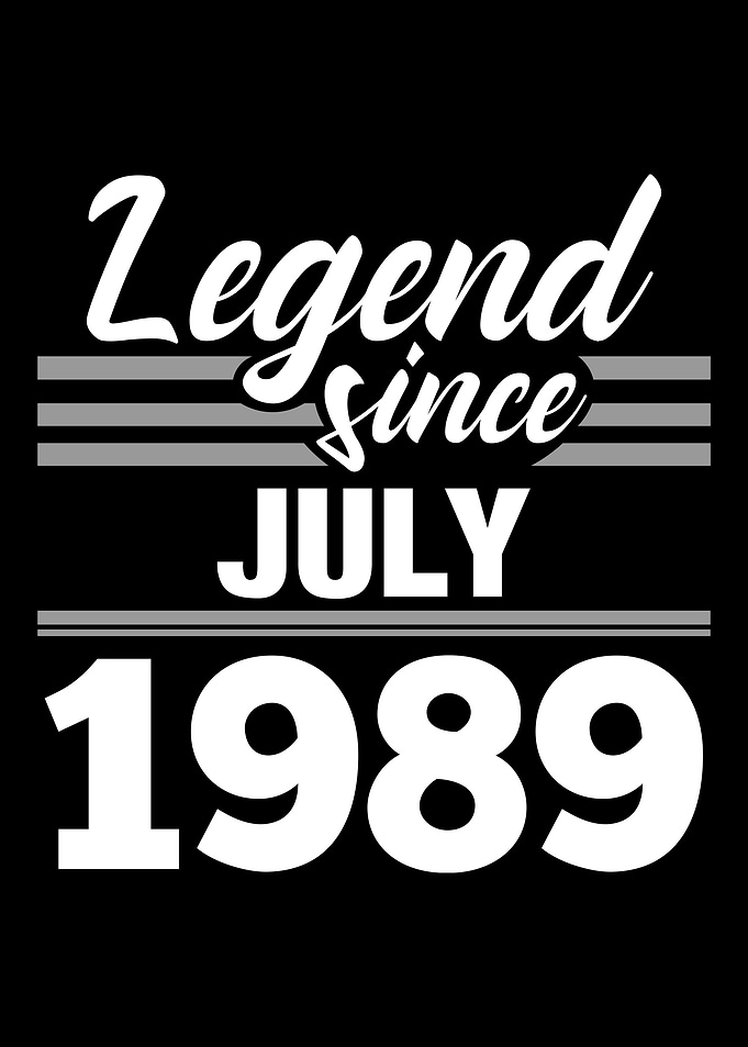 Legend Since July 1989