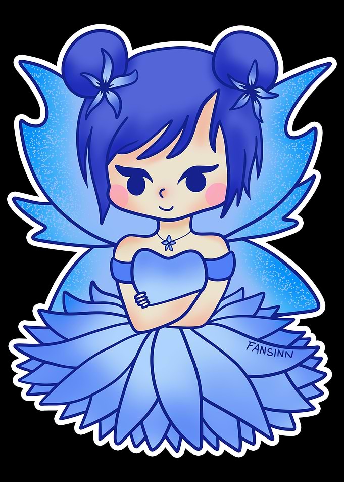 Fee Blue Star fairy tale g
