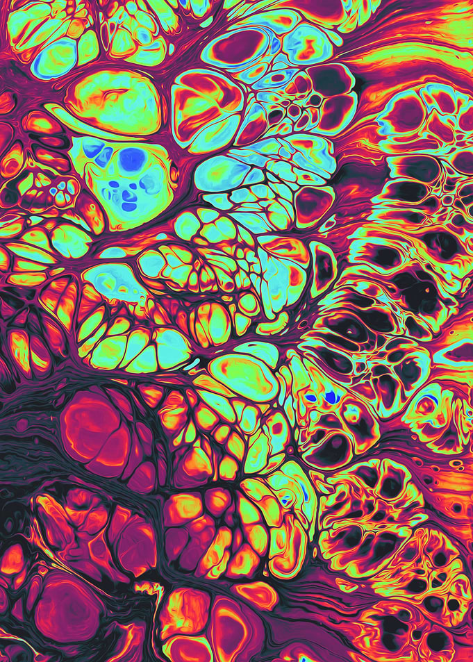 psychedelic art colors