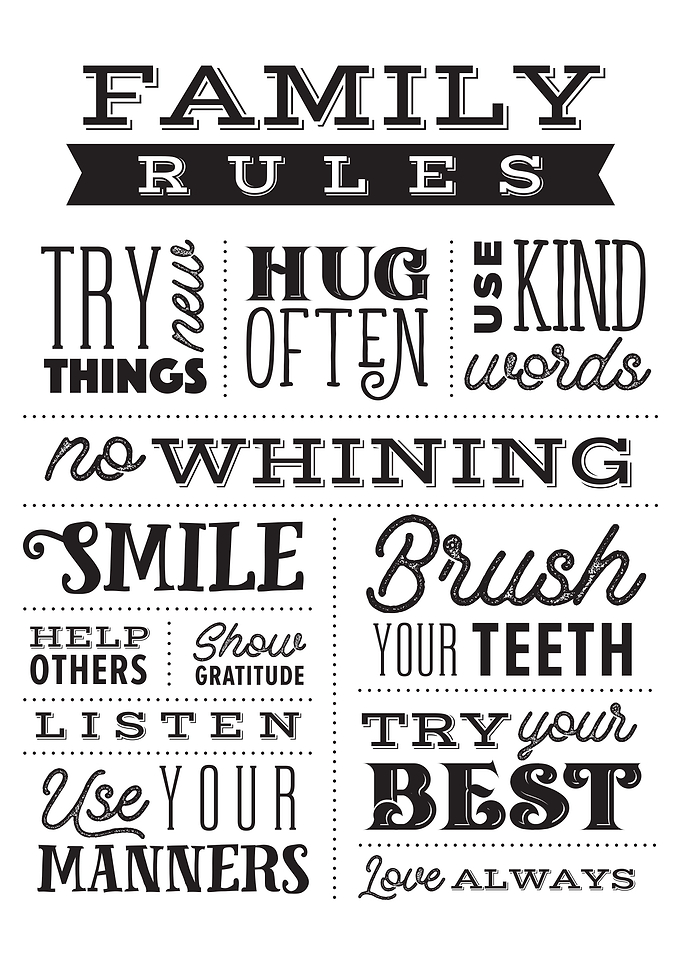 Family Rules