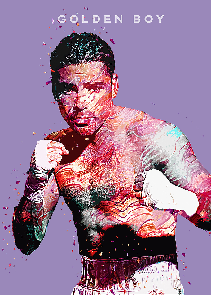 Boxer Oscar Dela Hoya