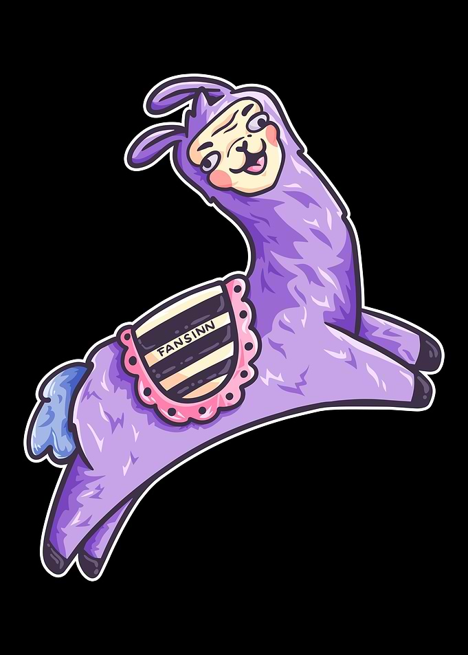 crazy purple Lama camel ju