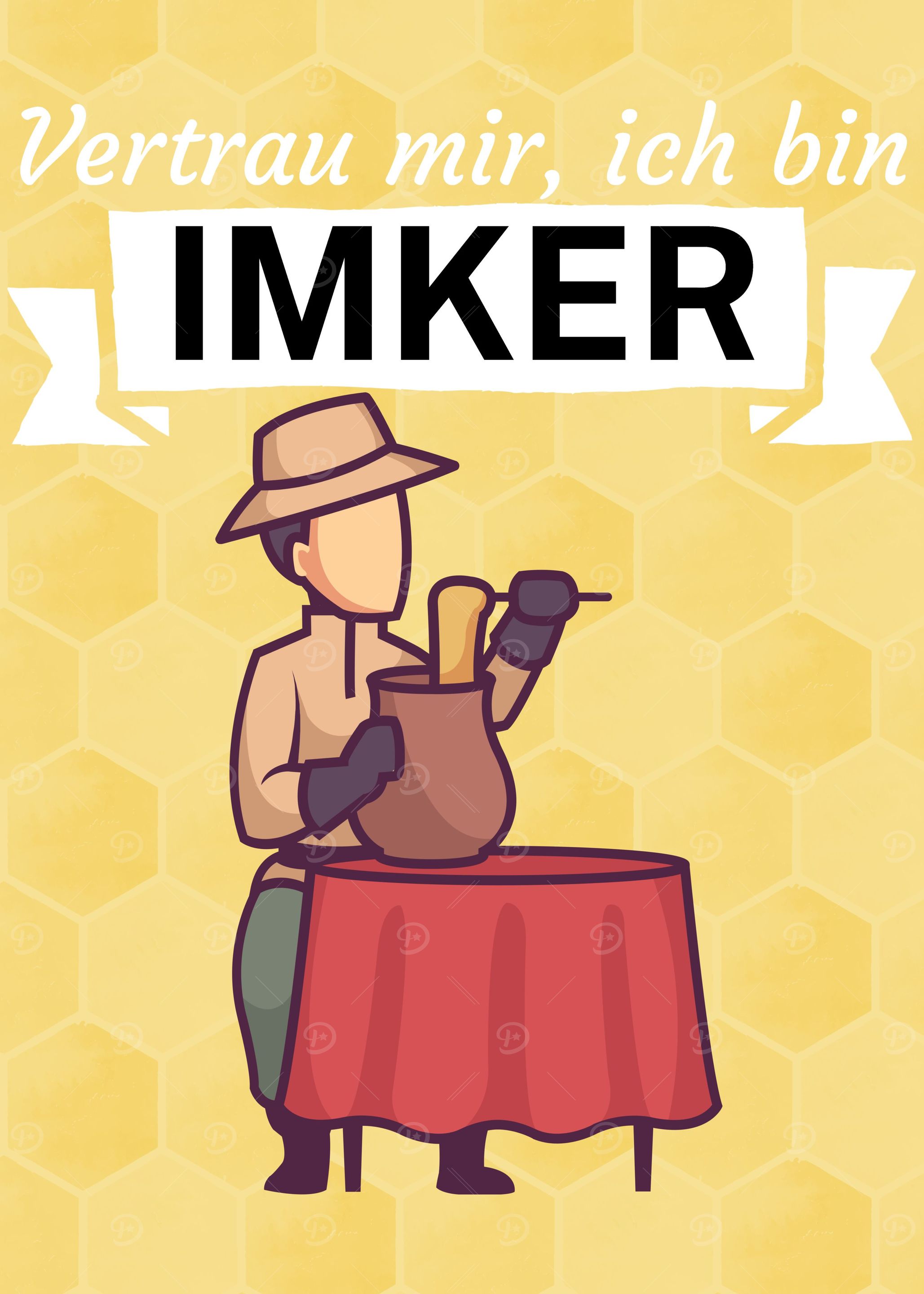 Vertrau mir ich bin Imker