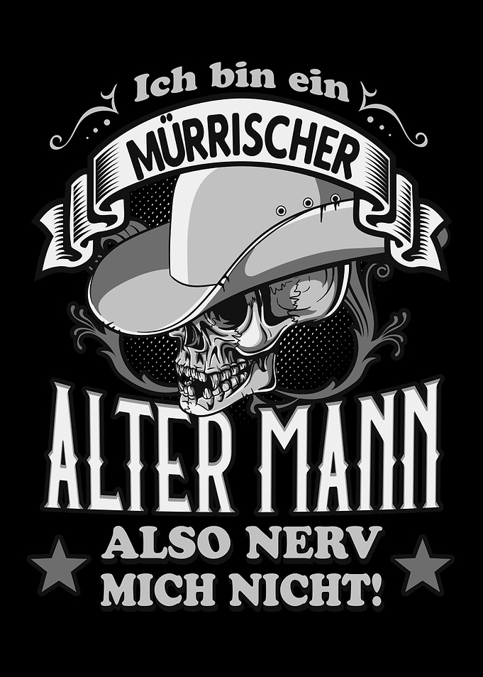 Ein mrrischer alter Mann