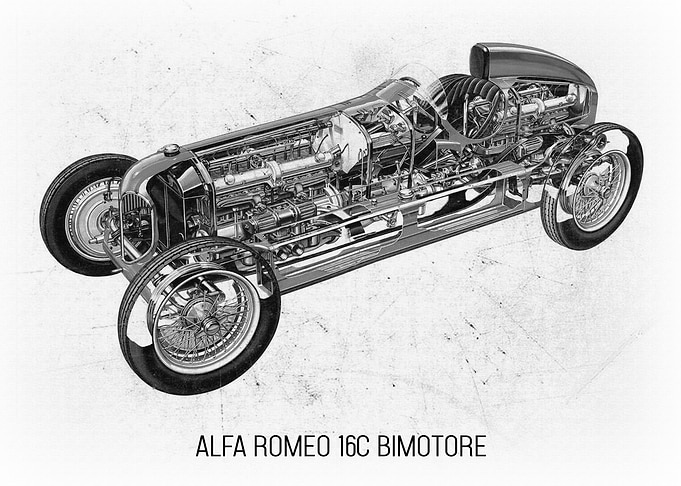 Alfa Romeo 16C Bimotore