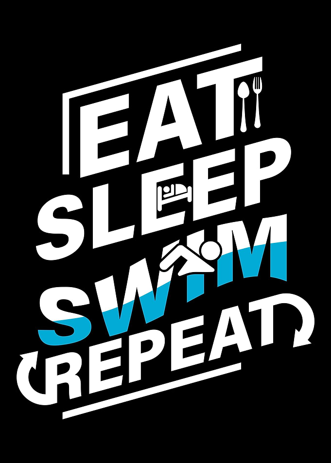 Funny Swimming Swimmer Swi