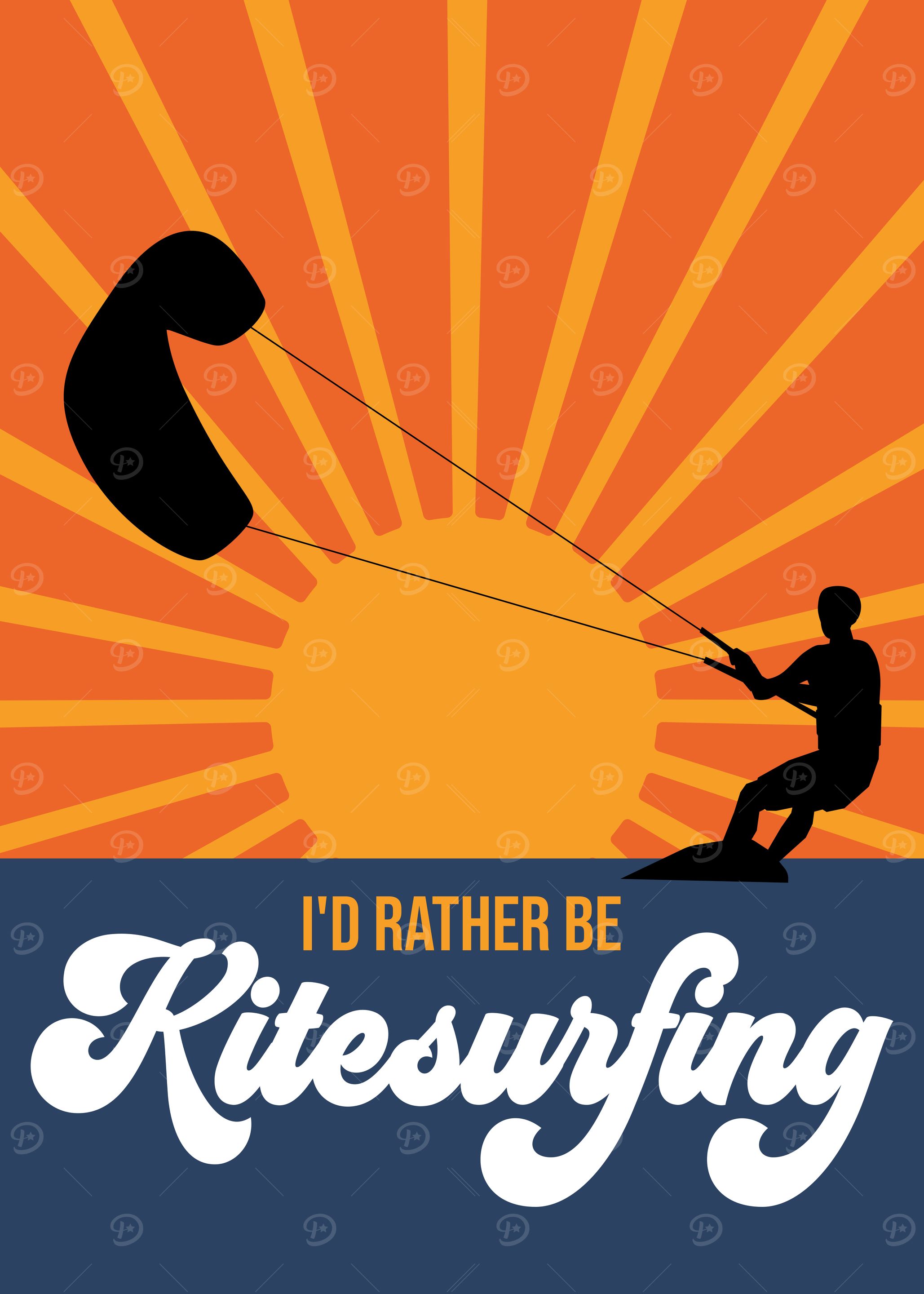 I love Kitesurfing