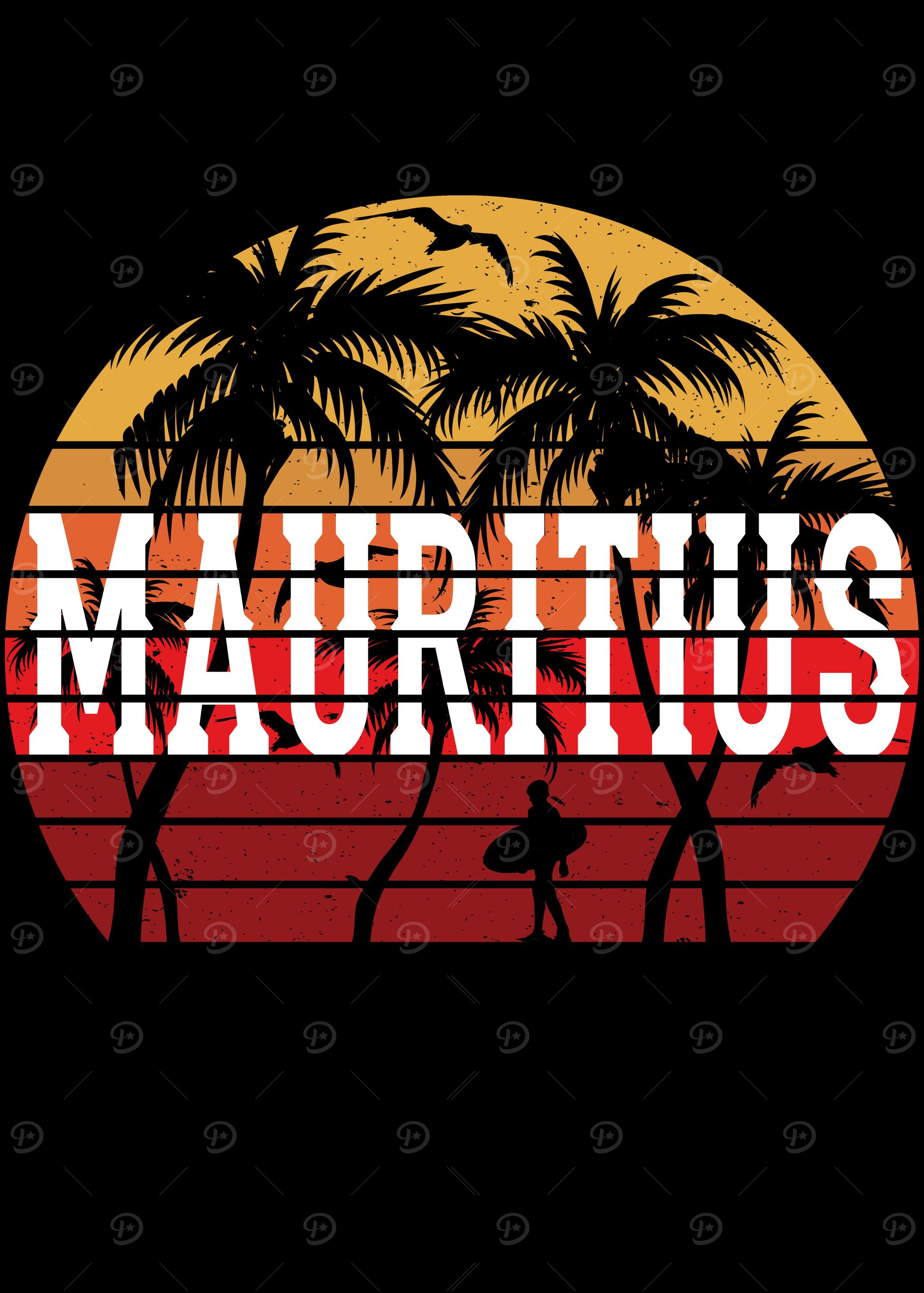 Mauritius Palm Trees