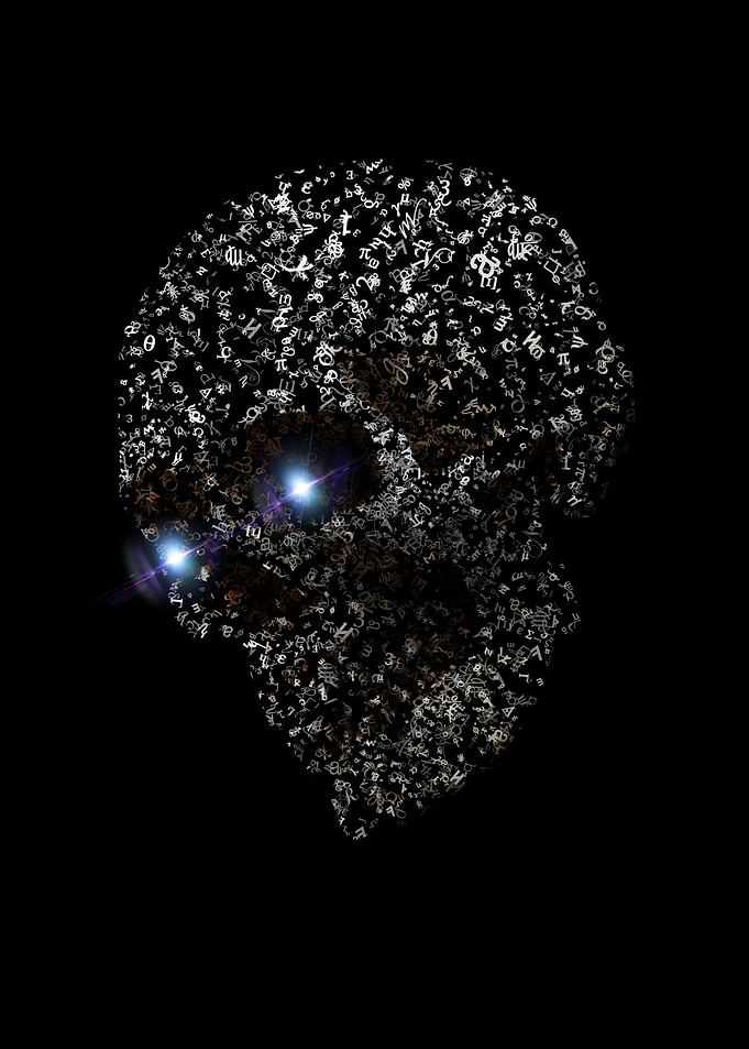 Skull Letter