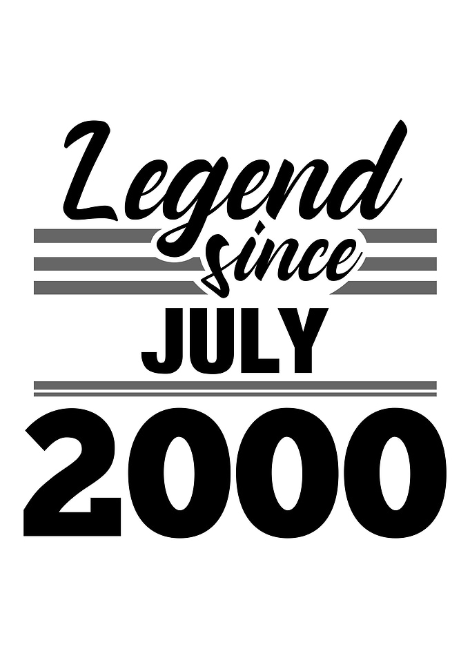 Legend Since July 2000