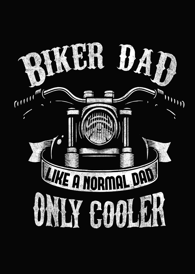Biker Dad Motorcycle