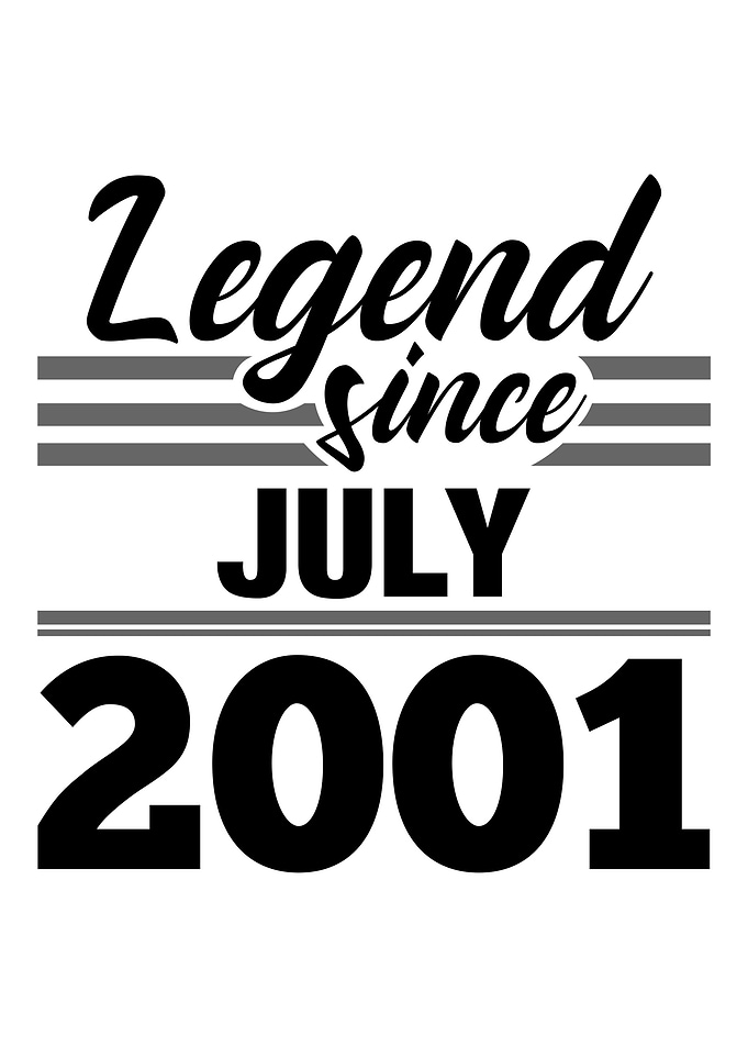 Legend Since July 2001
