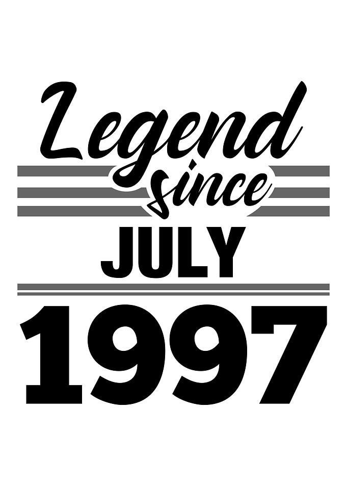 Legend Since July 1997