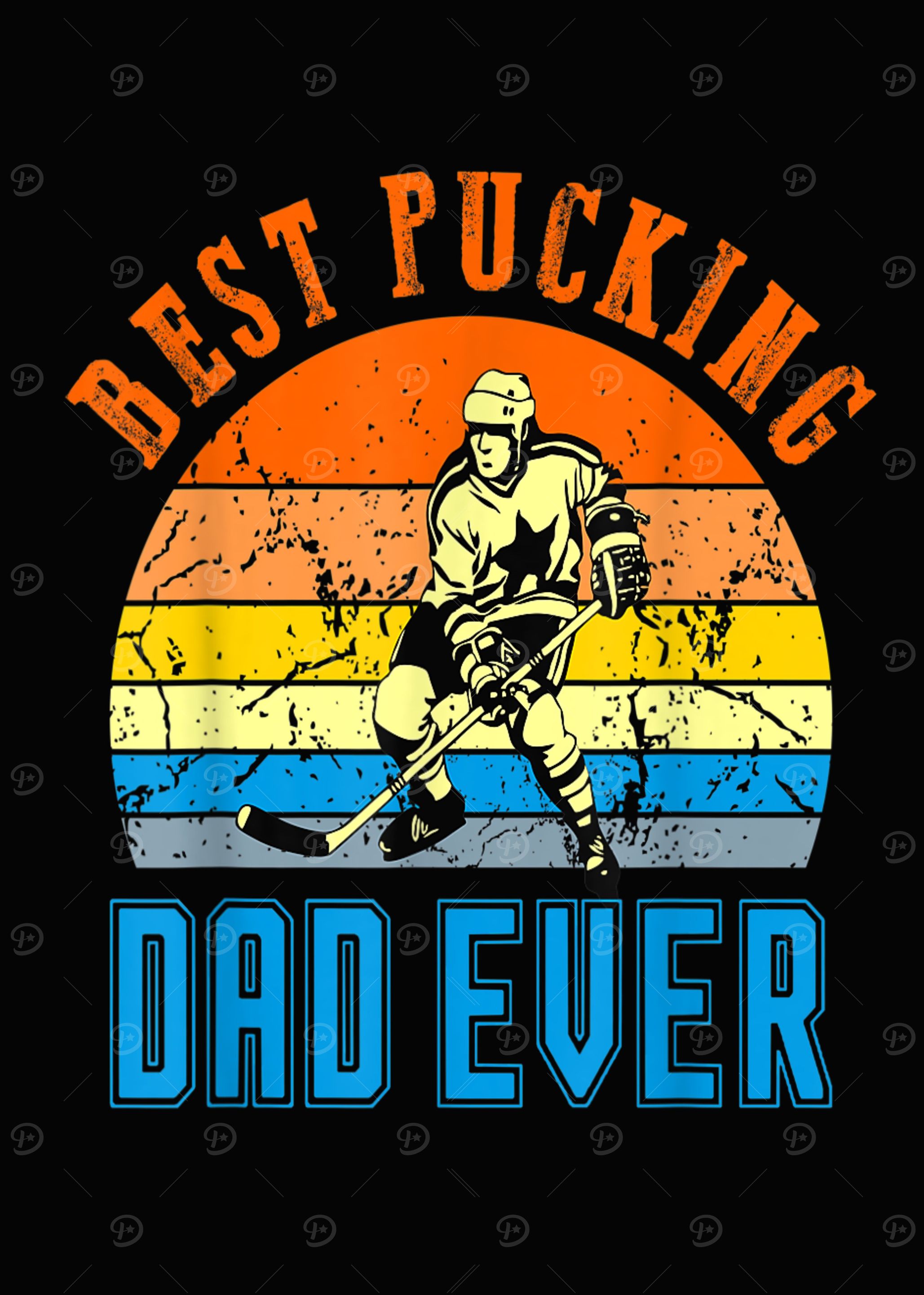Best Pucking Dad Vintage