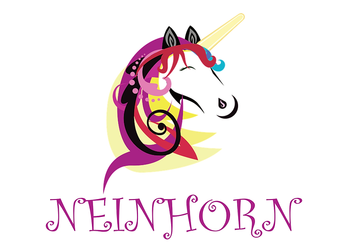 Neinhorn lustiges Einhorn