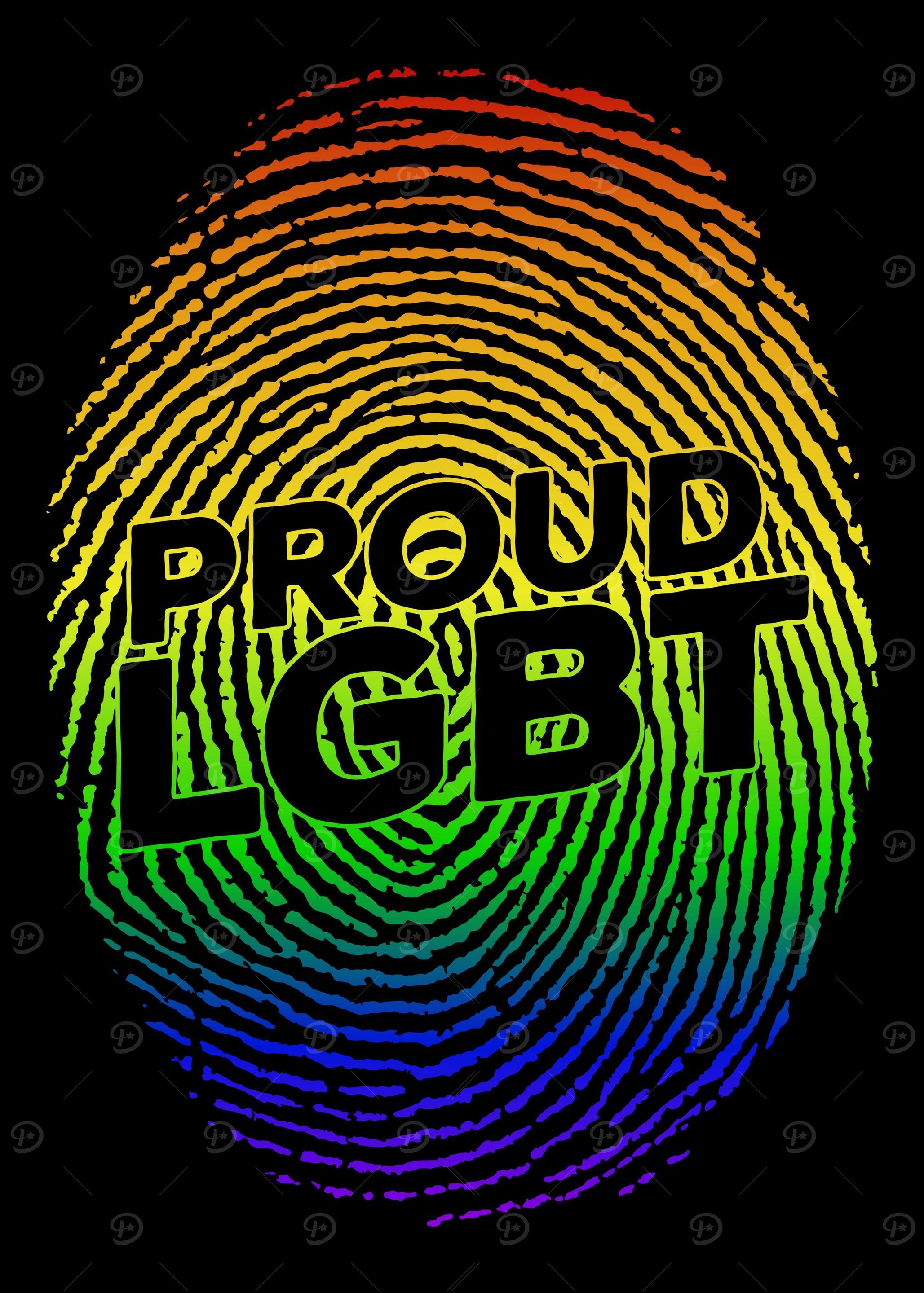 Proud LGBT Fingerprint