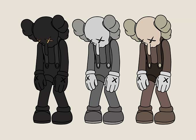 KAWS Small Lie Set