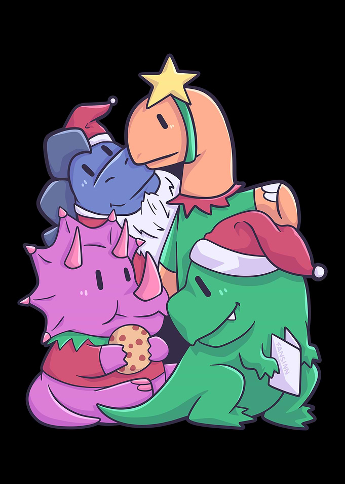 Dinosaurs Christmas Trex T