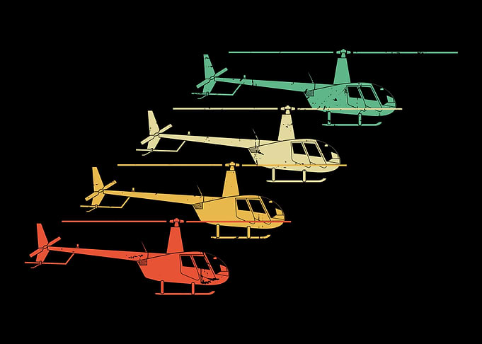 R44 Helicopter Heli Pilot