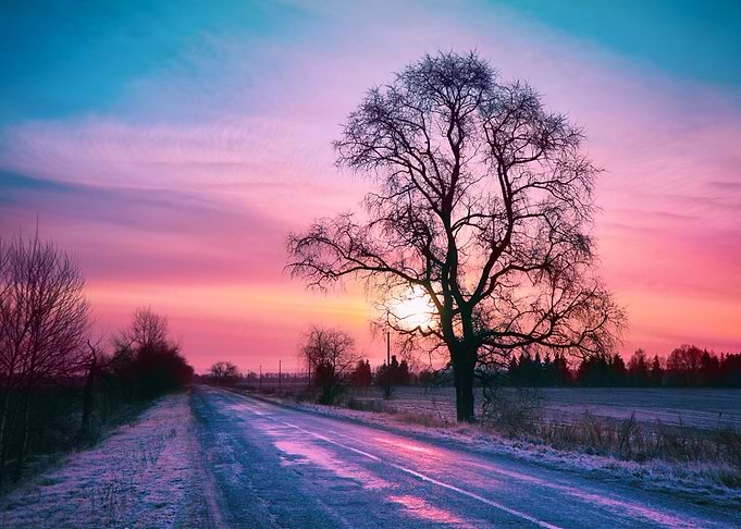 Background Beautiful Cold