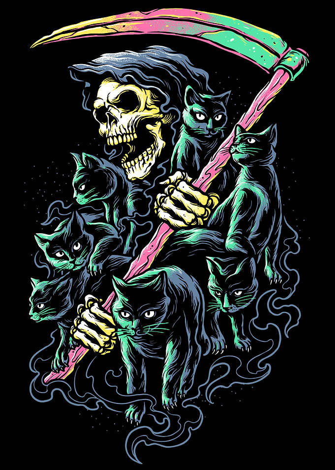 7 Deathly Cats