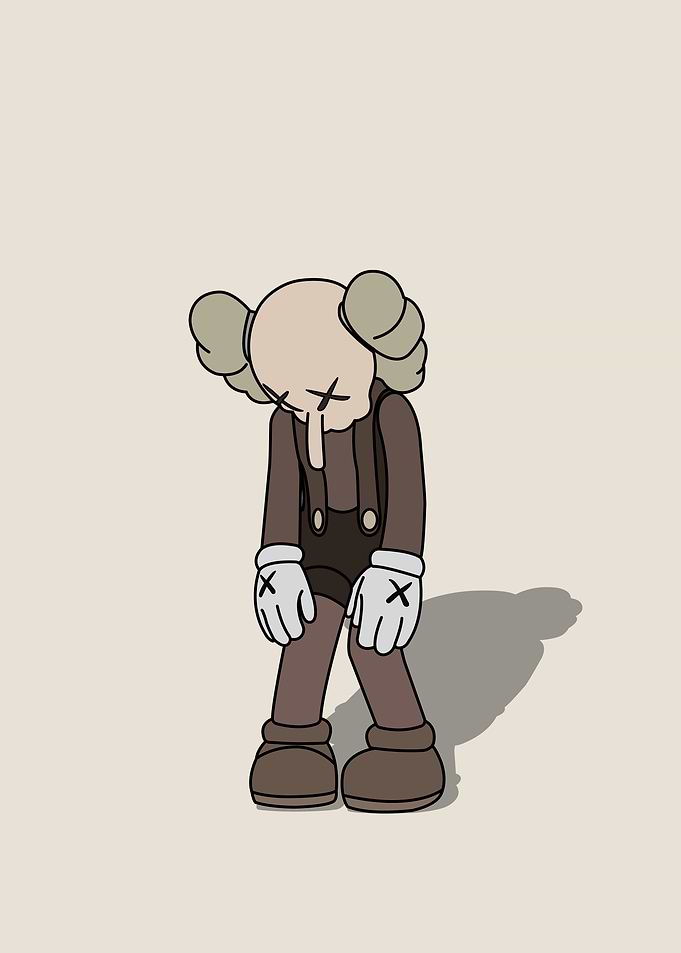 KAWS Small Lie Figure