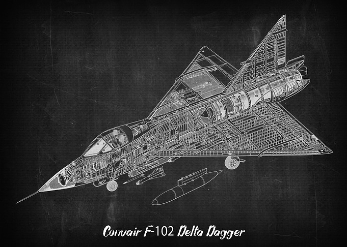 Convair F102 Delta Dagger