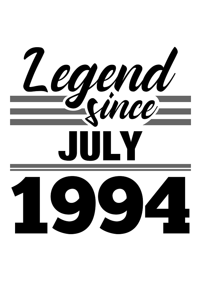 Legend Since July 1994