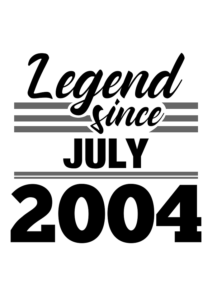 Legend Since July 2004