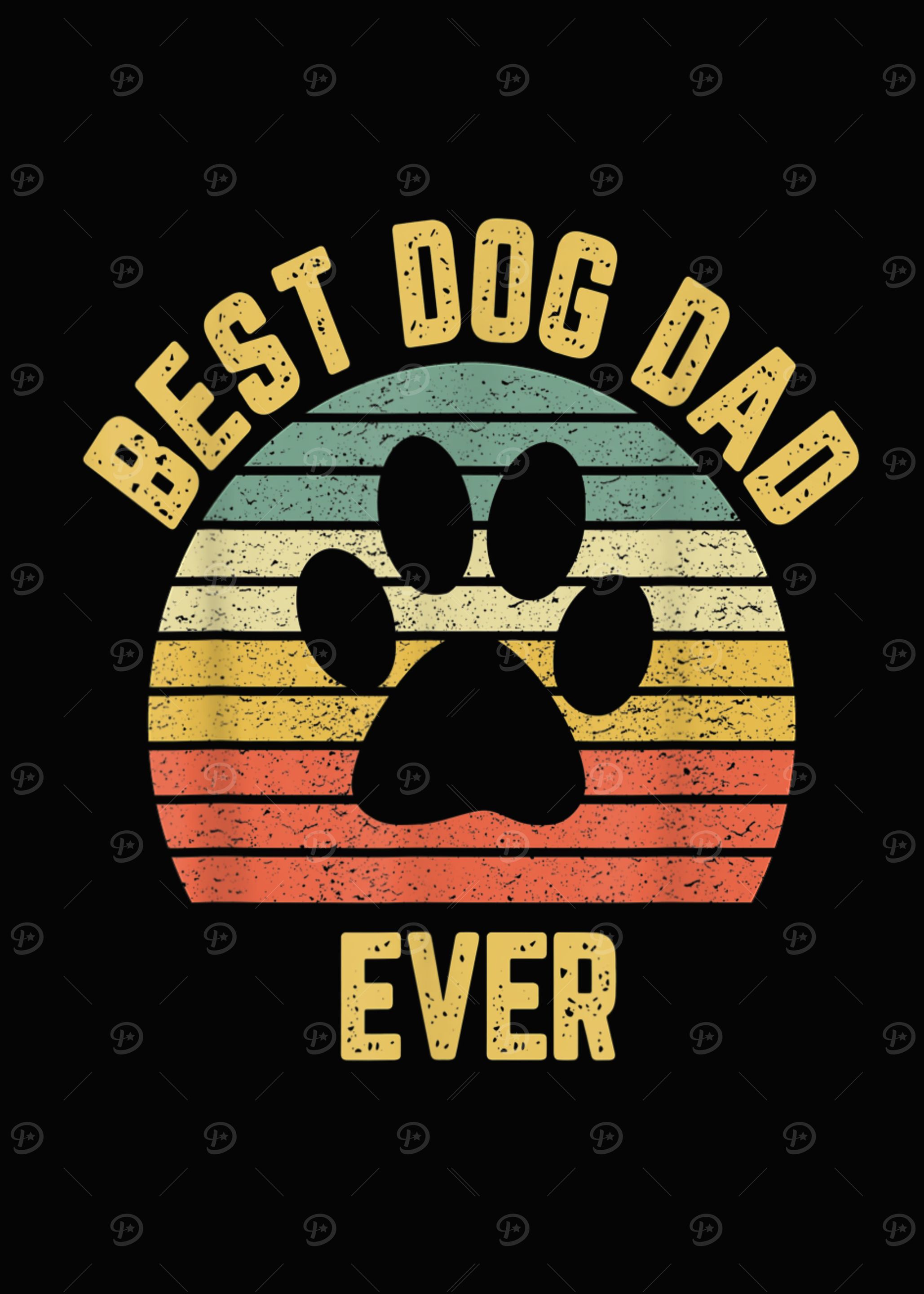 Vintage Dog Dad Cool