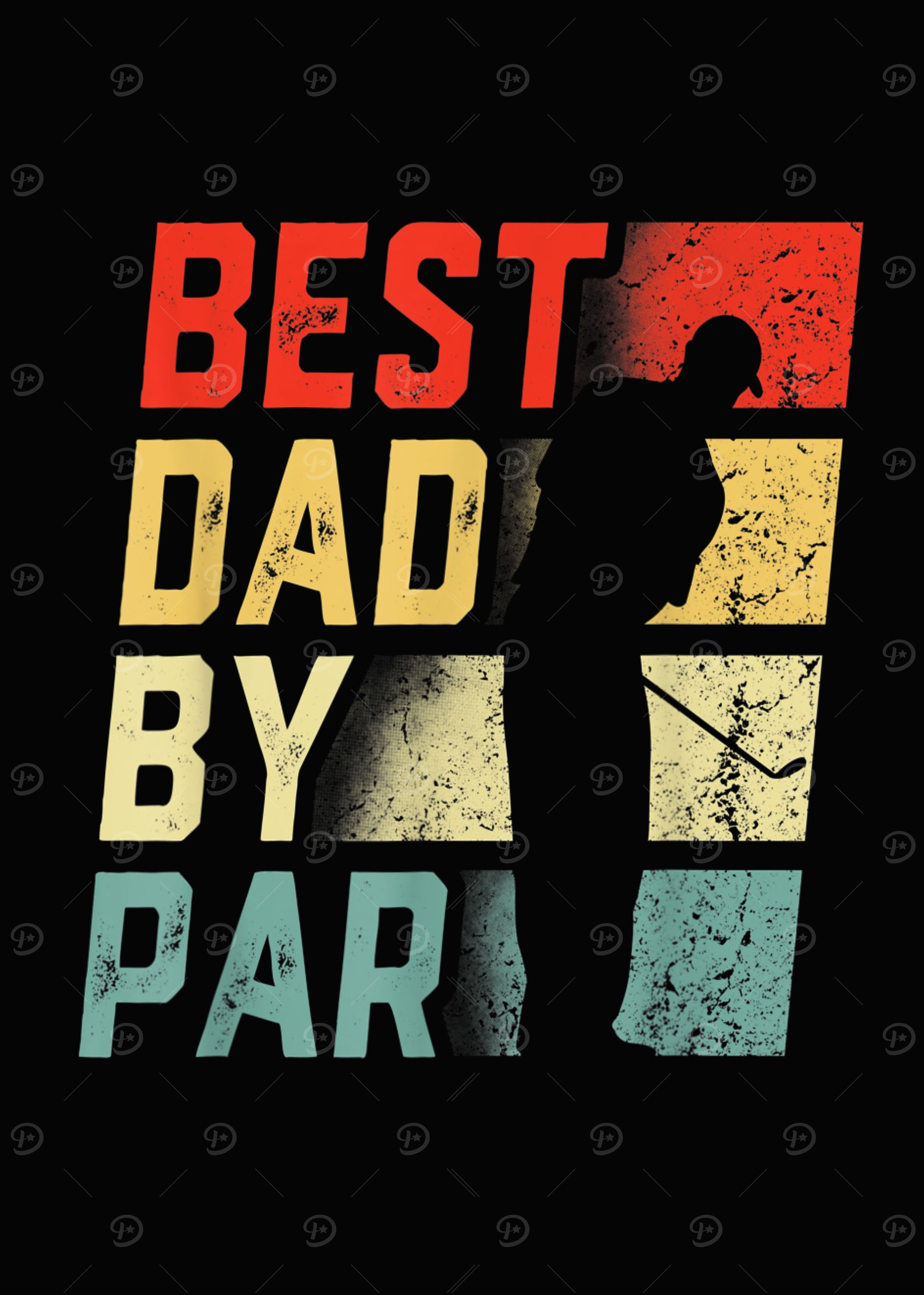Mens Best Dad By Par Golf
