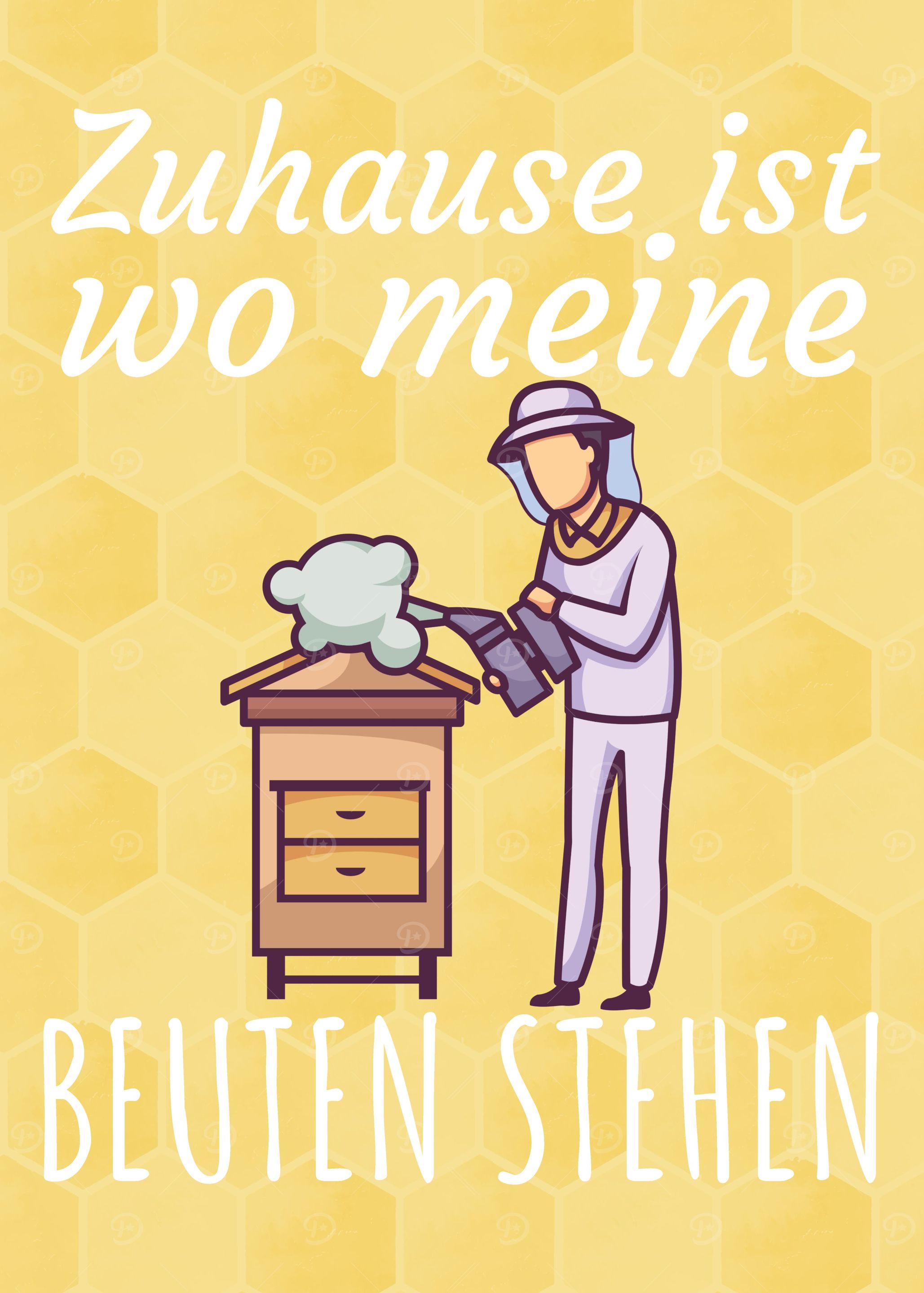 Zuhause meine Beuten Imker