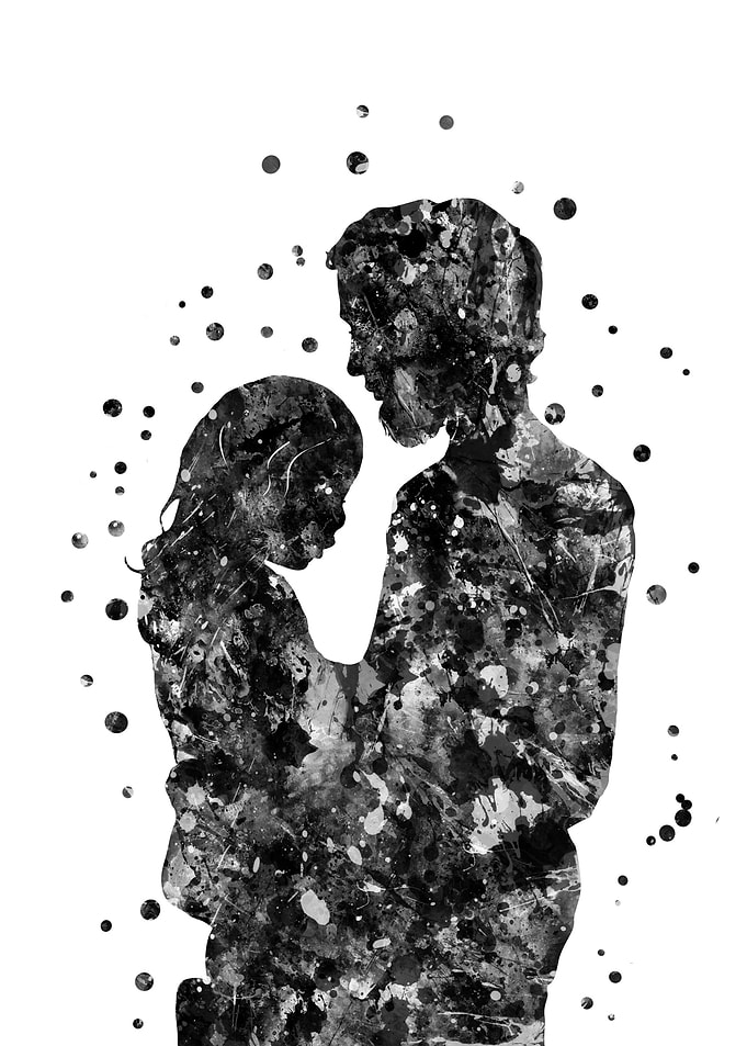 Father and daughter