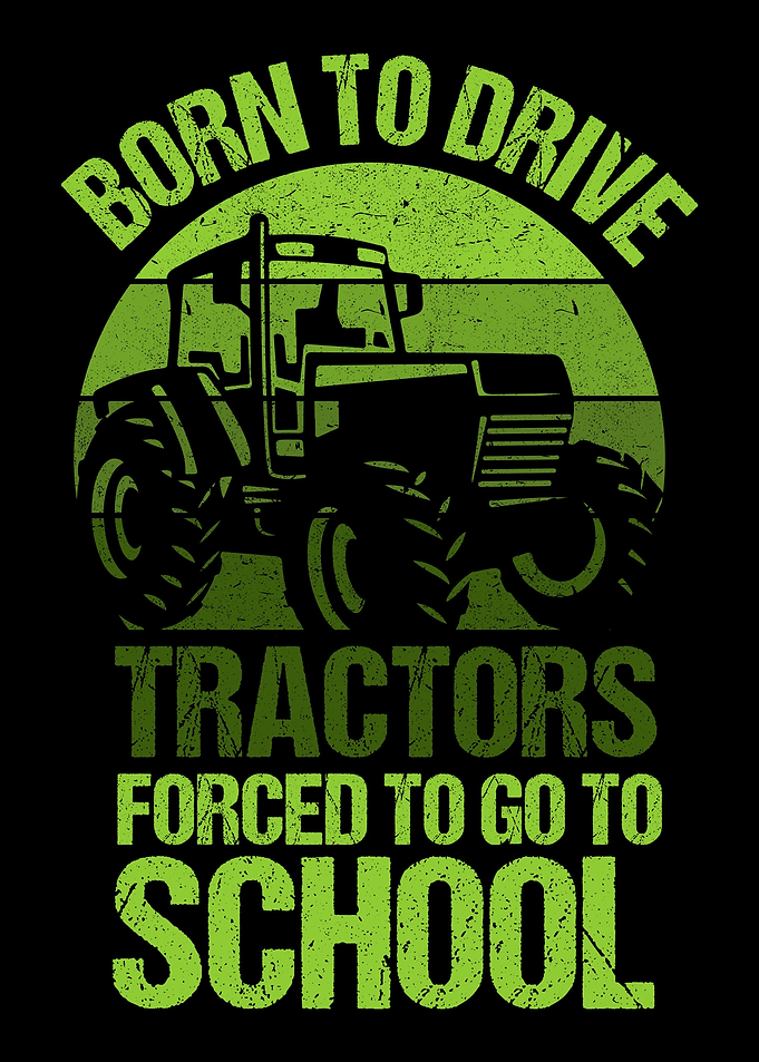 Farmer Farming Tractor