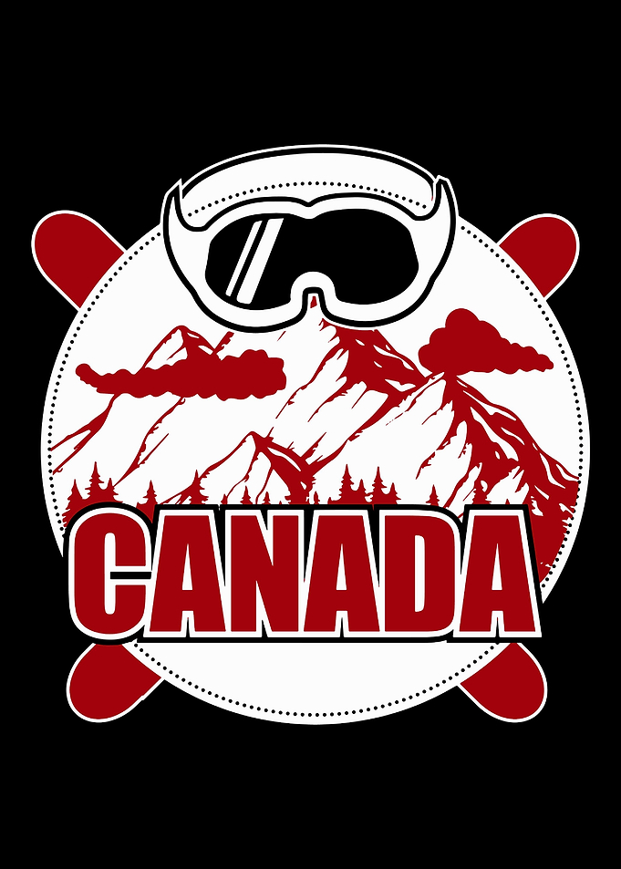 canada flag winter sport