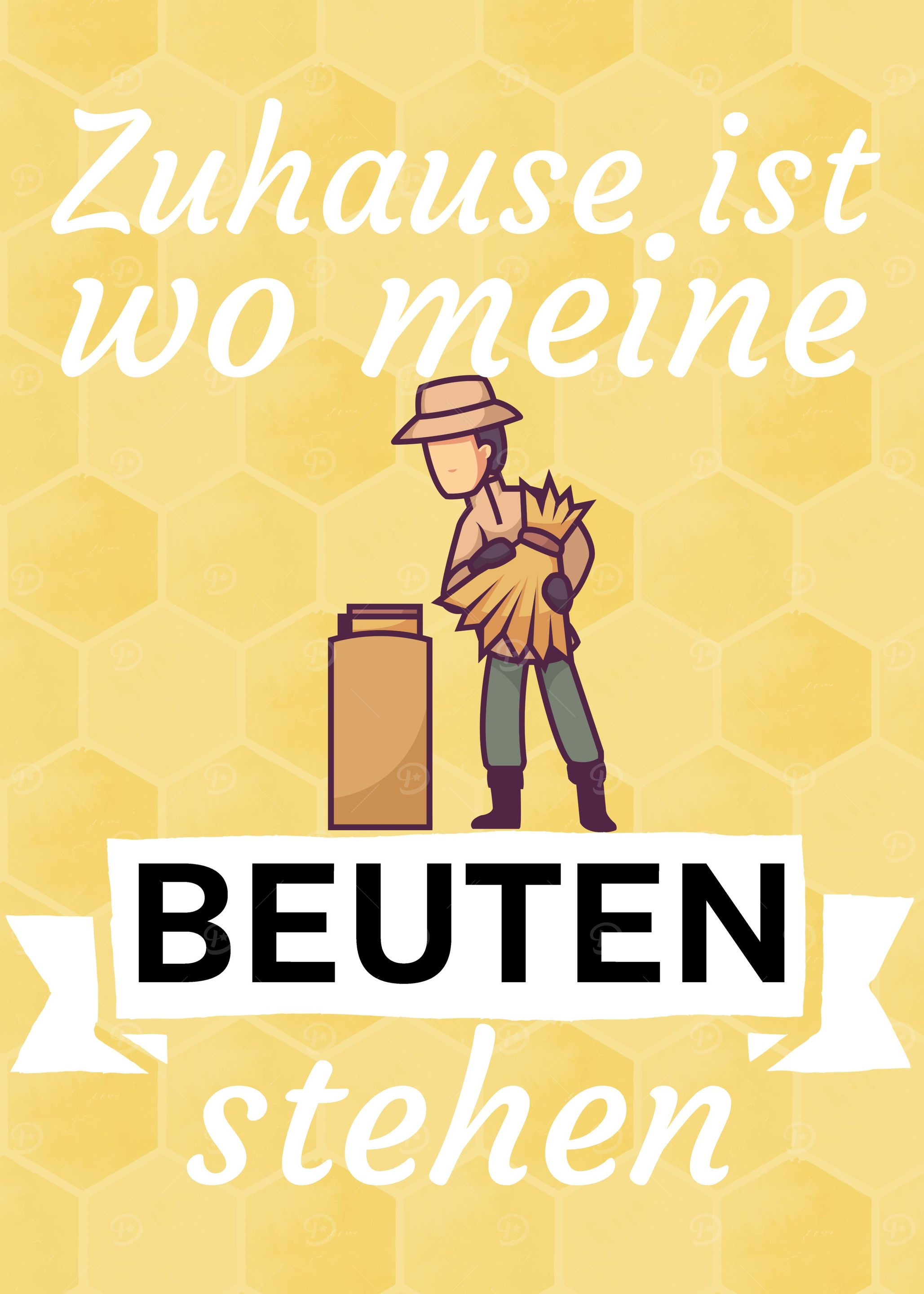 Zuhause meine Beuten Imker