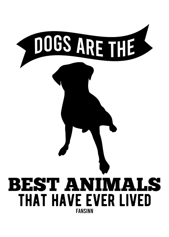 I Love Dogs dog lover gift