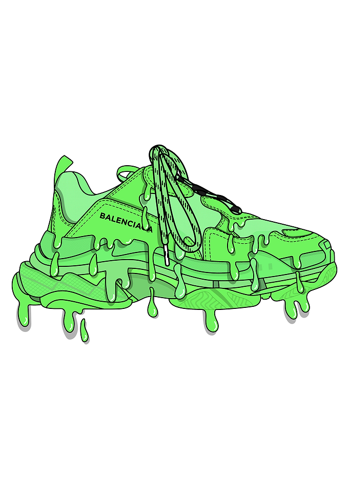 TrippleS Fluorescent Green