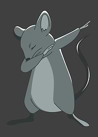 Dabbing dance rat