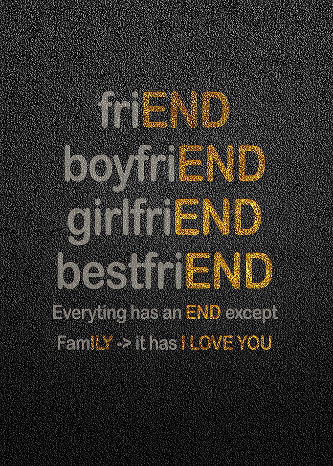 friEND boyfriEND girlfriEN